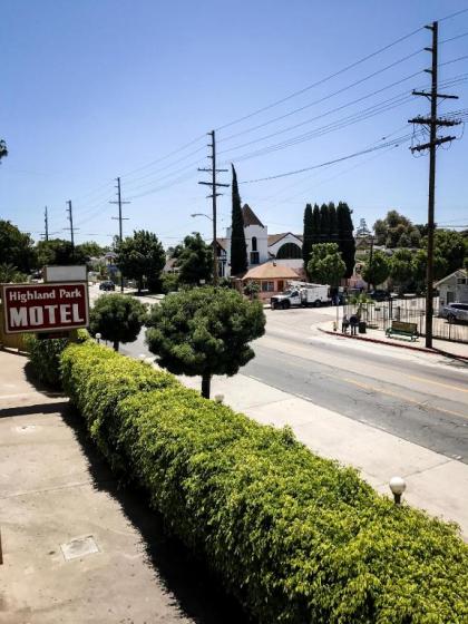 Highland Park motel Los Angeles California