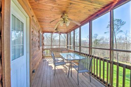Garnerland in Luray Pet-Friendly Log Cabin with Porch - image 11
