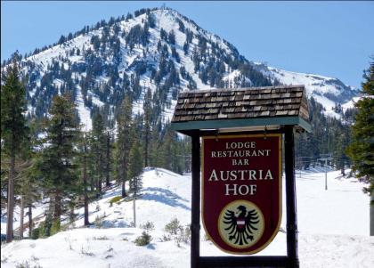 Austria Hof Lodge mammoth Lakes California