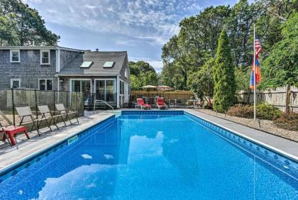 Charming Mashpee Home with Pool Patio and Game Room!