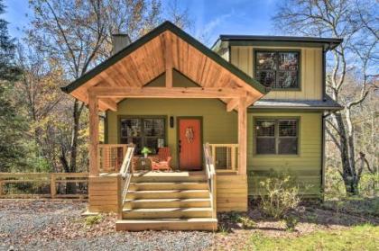 Creekside Craftsman Retreat in North GA mountains mineral Bluff Georgia