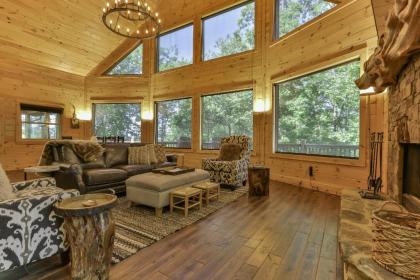 TAKE IT EASY in this Custom designed luxury log cabin is located in quiet area on paved road. - image 14