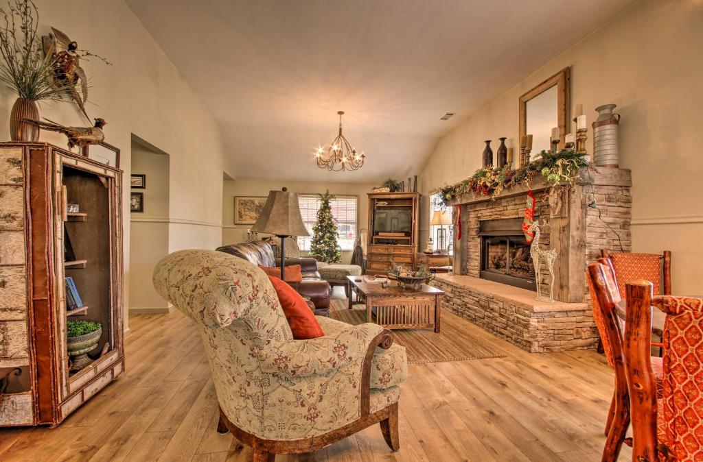 White River Retreat with Fire Pit and Trout Fishing! - main image