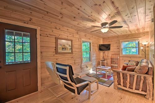 Secluded Cabin with Deck 13 Miles to Downtown Murphy - main image