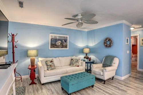Breezy Beach Getaway Condo with Deck and Grill! - main image