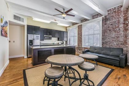 modern Condos near French Quarter  Bourbon Street New Orleans