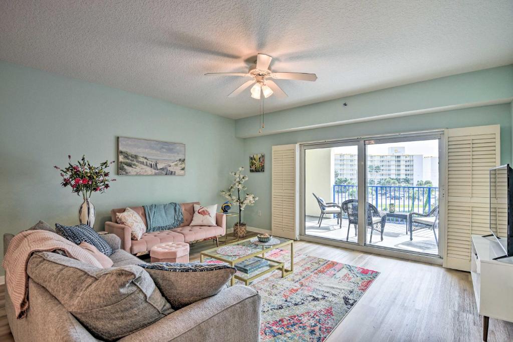 Condo with Balcony - Steps to New Smyrna Beach! - main image
