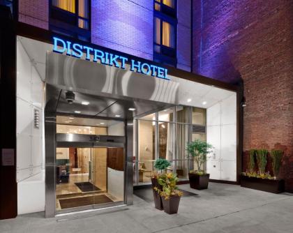 Distrikt Hotel New York City tapestry Collection by Hilton