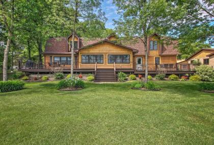 Large Home on Lake Edward with Deck and Fire Pit