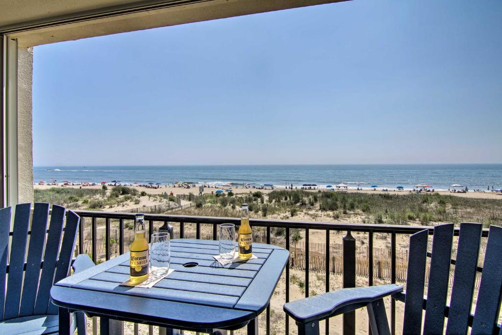 Beachfront Ocean City Condo with Balcony and Views - main image