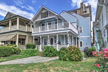 Ocean Grove Apt with Balcony 1 Block to the Beach