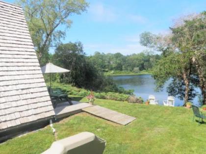 544 Dream Waterfront A Frame in East Orleans with Direct Water Access and Private Yard True Cape Cod Oasis