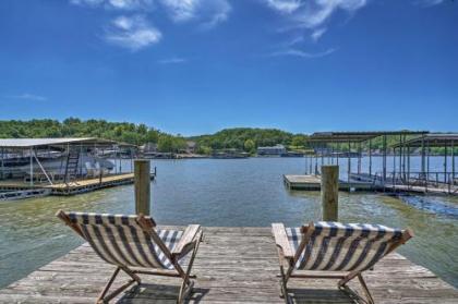 Lake of the Ozarks Home with Game Room BBQ and Dock!