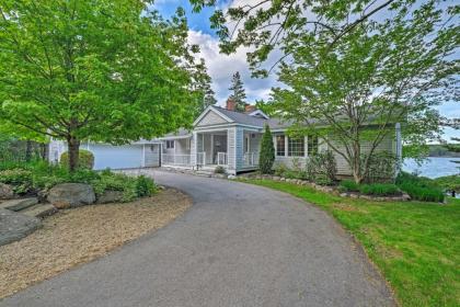 Lovely Waterfront Owls Head Home with Own Beach