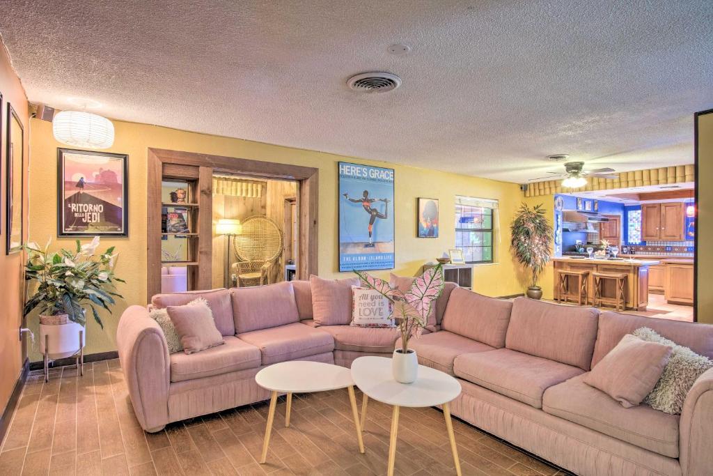 Vibrant Palm Bay Tropicana House with Pool! - main image