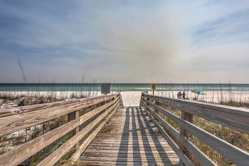 Sleek Pensacola Beach Condo with Patio-Walk to Beach! - main image