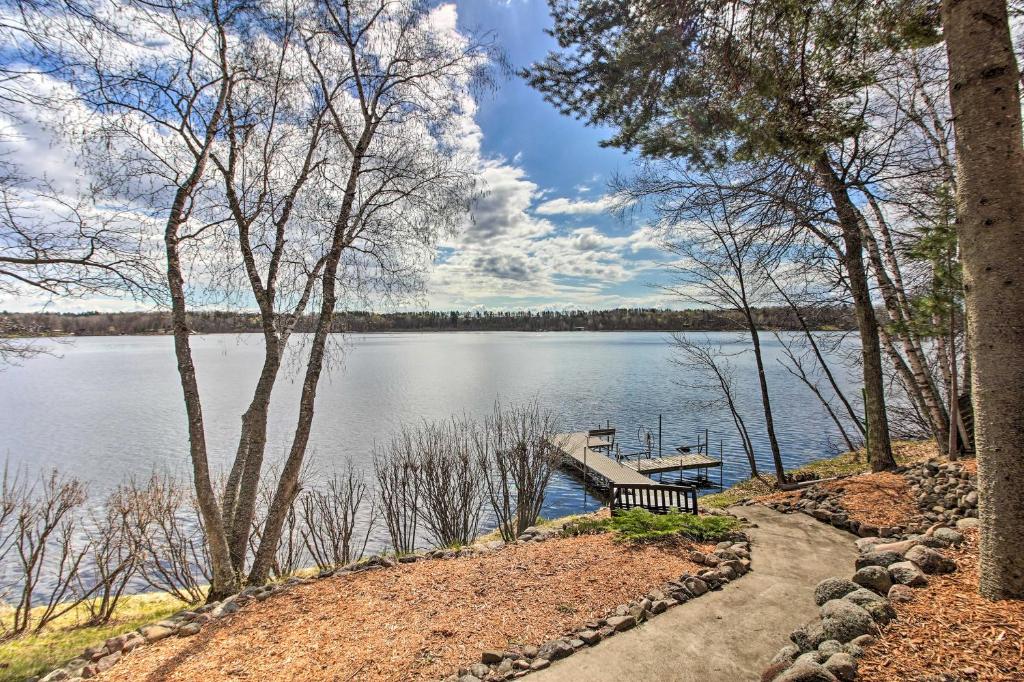 Brainerd Lakes Cabin on 2-Acres with Dock and Fire Pit - main image