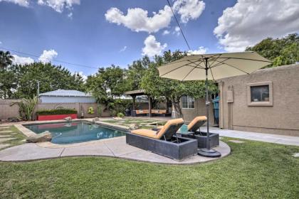 midtown Getaway with Private Pool and Grass Yard