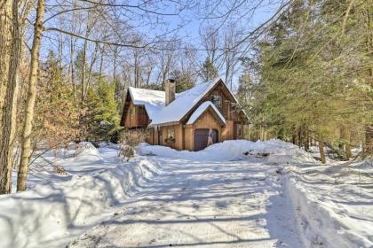 Secluded Lakefront Cabin with Deck Ski and Hike!