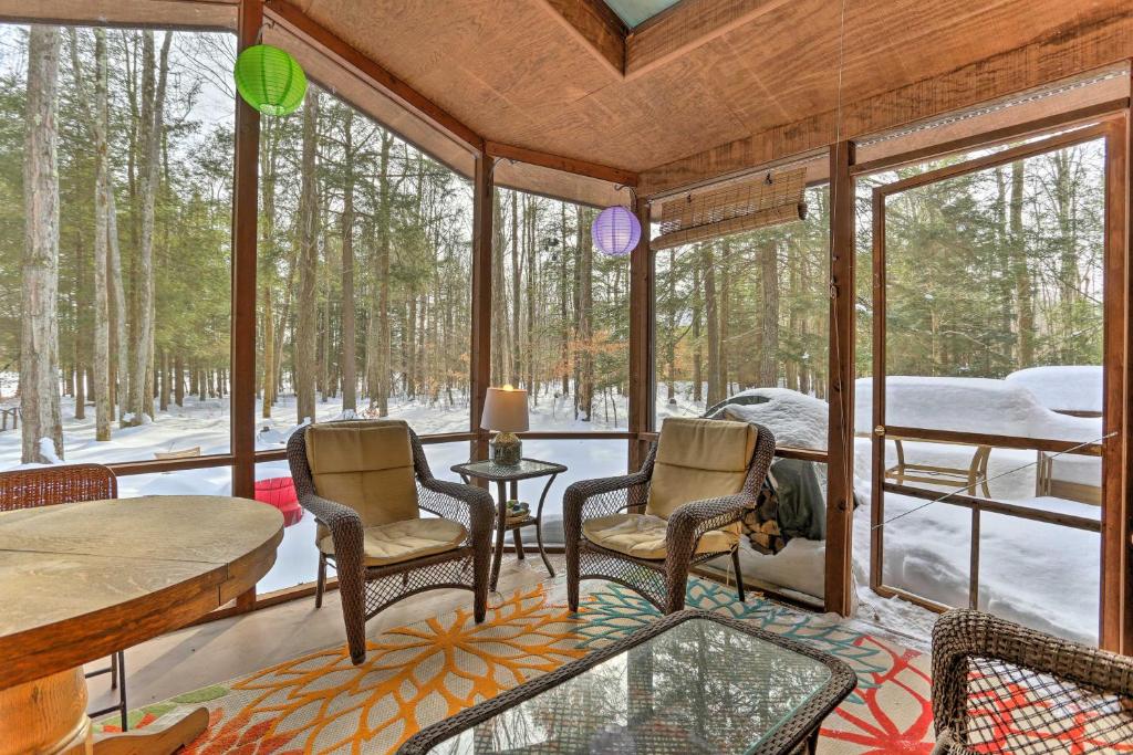 Secluded Lakefront Cabin with Deck Ski and Hike! - image 3