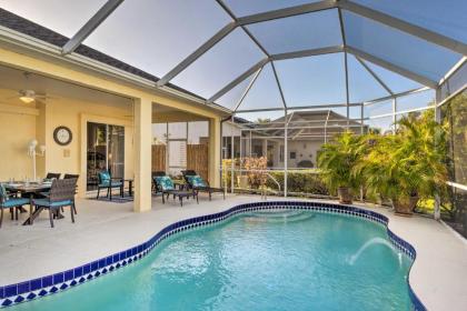 Port Charlotte Home on Canal with Lanai and Pool!