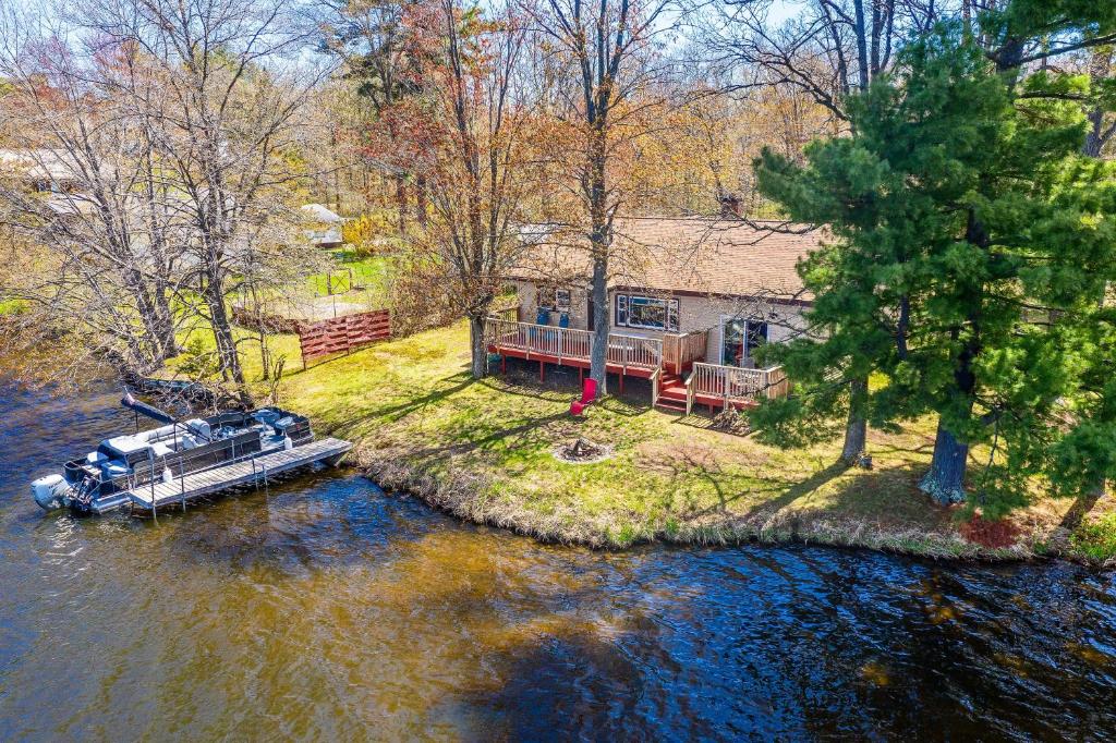 Remodeled Rice Lake Hideaway Home with Dock and Deck - main image