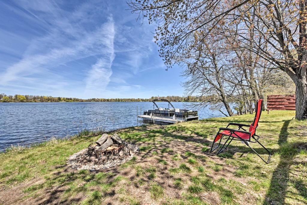 Remodeled Rice Lake Hideaway Home with Dock and Deck - image 4