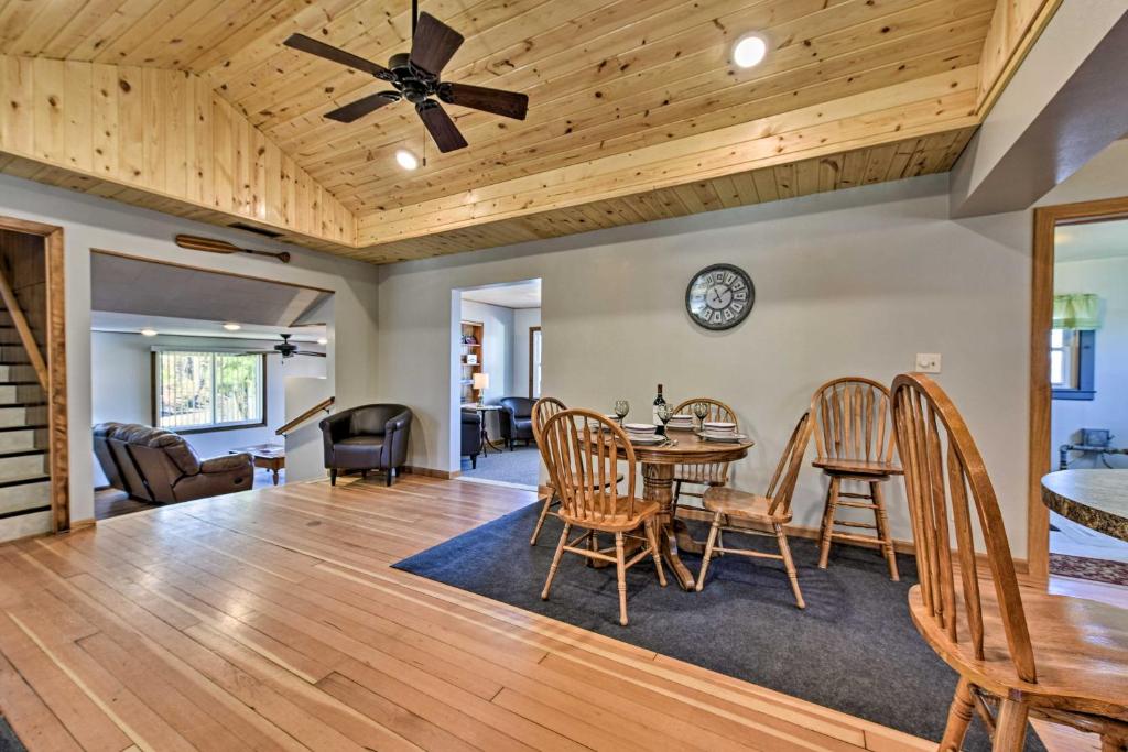 Remodeled Rice Lake Hideaway Home with Dock and Deck - image 5