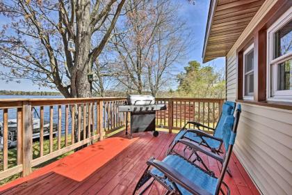 Remodeled Rice Lake Hideaway Home with Dock and Deck - image 9