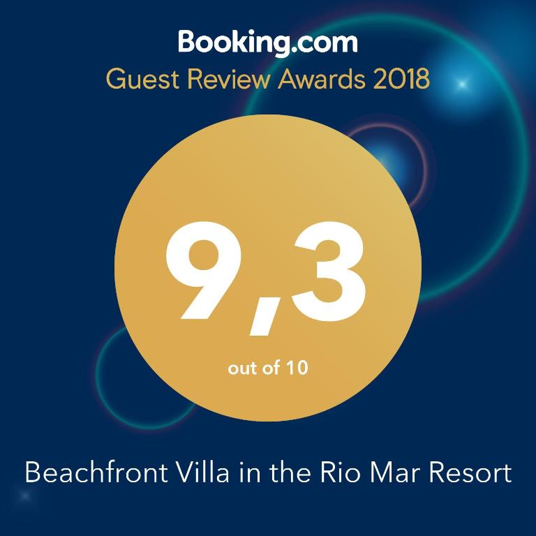 Beachfront Villa in the Rio Mar Resort - image 2