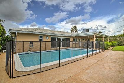 Riviera Beach Home with Pool   Walk to Beach Florida