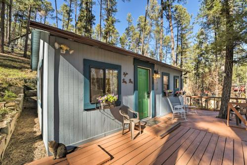 Cozy Ruidoso Cabin with Decks - 1 Mile to Downtown! - main image