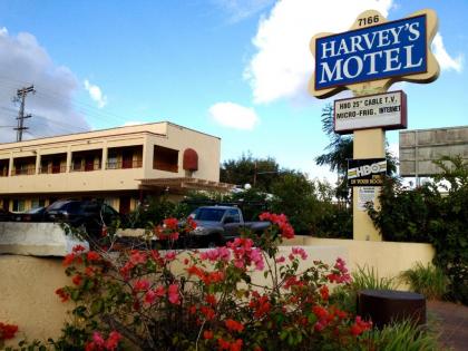 Harveys motel SDSU La mesa San Diego San Diego