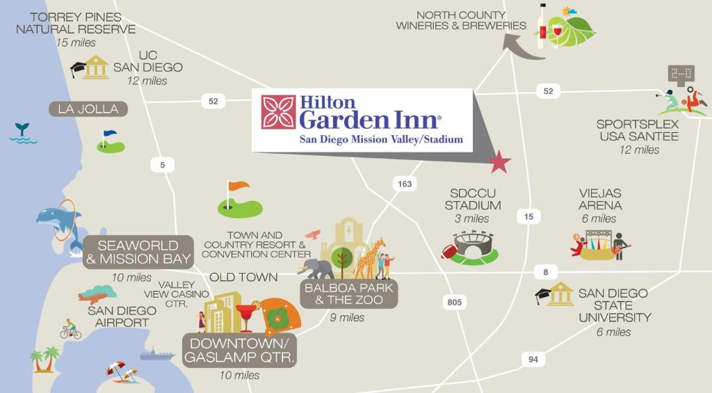 Hilton Garden Inn San Diego Mission Valley/Stadium - image 2