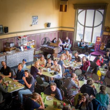 Green tortoise Hostel