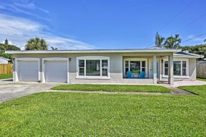 Satellite Beach Home with Fenced Yard   Walk to Beach