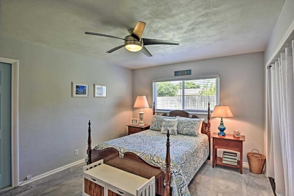 Satellite Beach Home with Fenced Yard - Walk to Beach - image 3