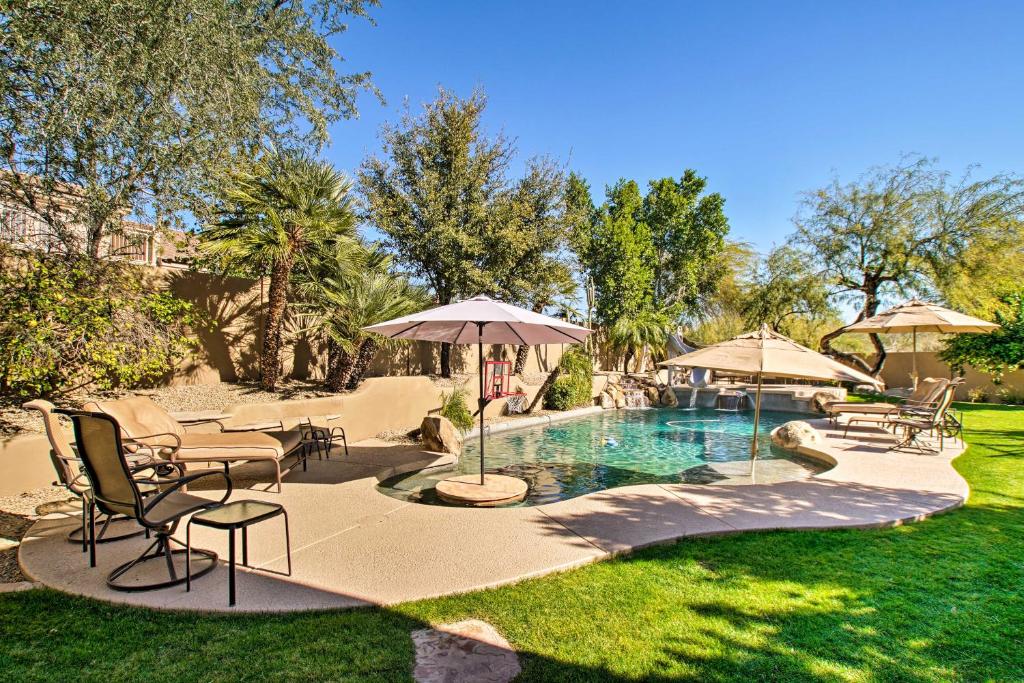 Scottsdale Home at Grayhawk with Pool Slide and Spa! - main image