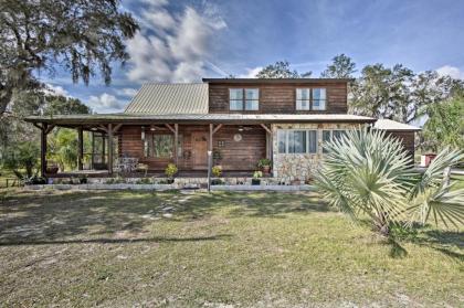 Sebring Ranchero Log Cabin on 40-Acre Farm!