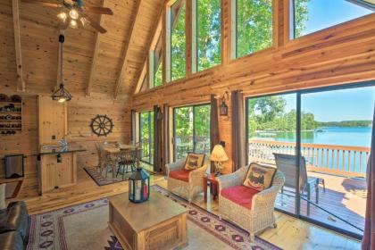 Serene Lakefront Retreat with Dock and Game Room