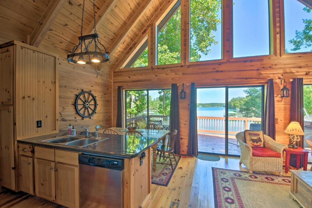 Serene Lakefront Retreat with Dock and Game Room! - image 5