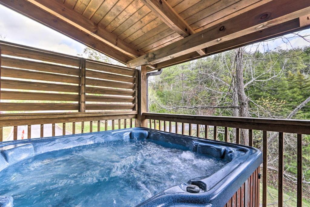Sevierville Cabin with Hot Tub and Wraparound Deck - image 2