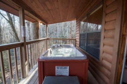 Star Struck Hot tub Heart Shaped Jetted Jacuzzi Stone Gas Log Fireplace Rocking Chairs Sevierville Tennessee