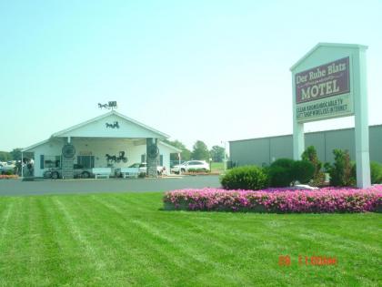 Der Ruhe Blatz motel Shipshewana Indiana