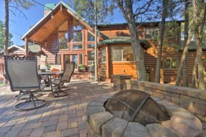 Show Low Cabin with Fire Pit Game Room and BBQ!