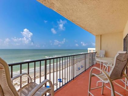 Las Brisas 504 3 Bedroom Sleeps 8 BBQ Area Gulf Front Shared Pool St Pete Beach