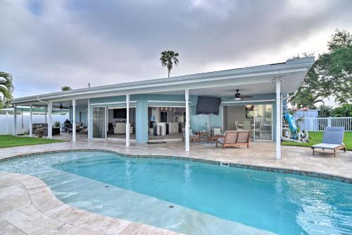 Waterfront St Pete Beach Retreat with Pool and Dock! - main image