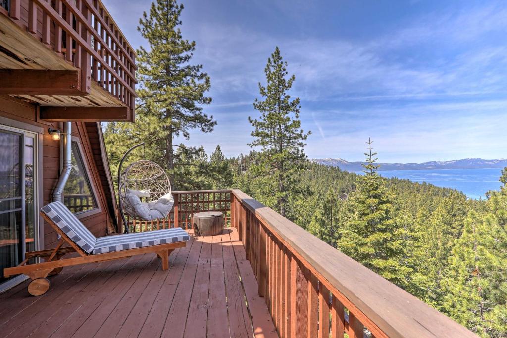 Stunning Lake Tahoe Cabin with Panoramic Views! - main image