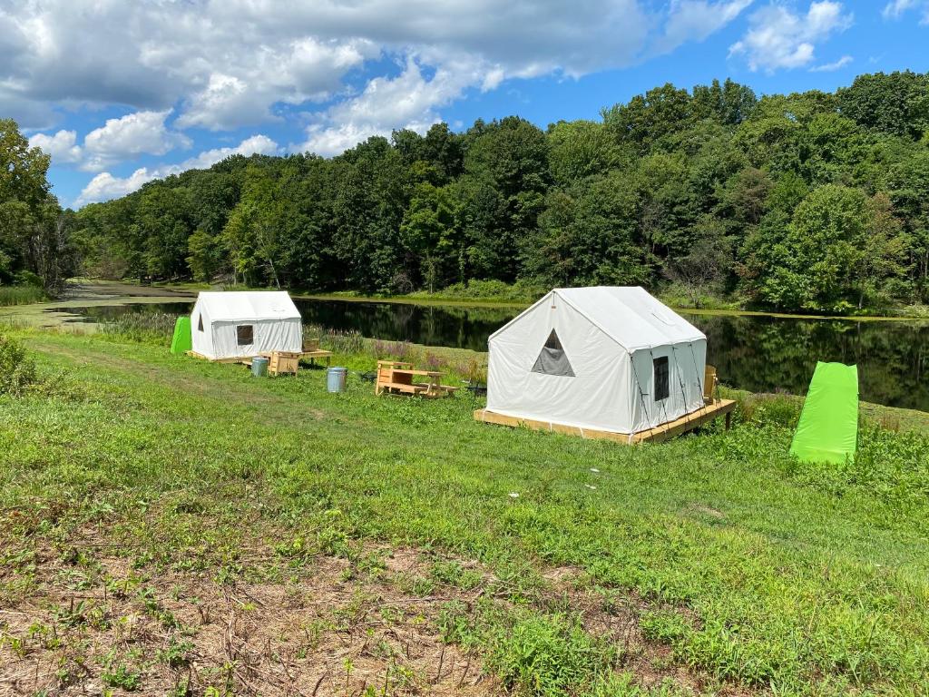 Tentrr Signature - Lakeside Tents in Historic Orchard - main image