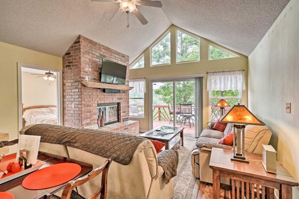 Waterfront Sunrise Beach Home with Dock and Grill - main image